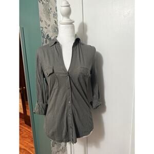 James Perse Women's Button Down Blouse